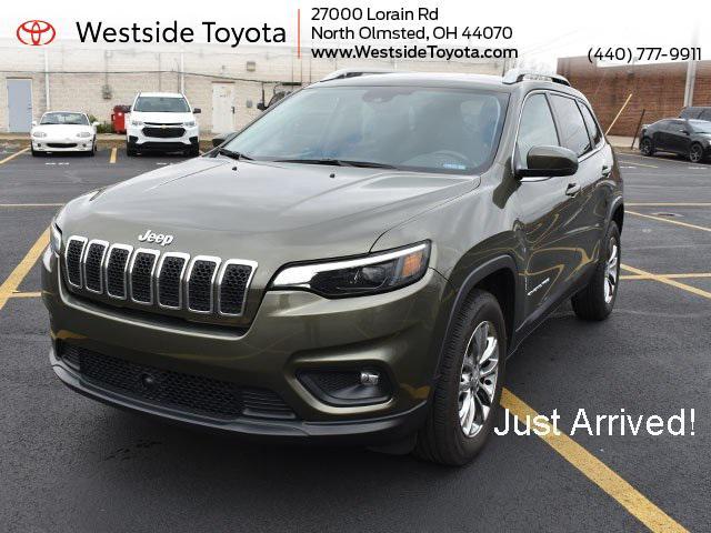 used 2021 Jeep Cherokee car, priced at $19,000