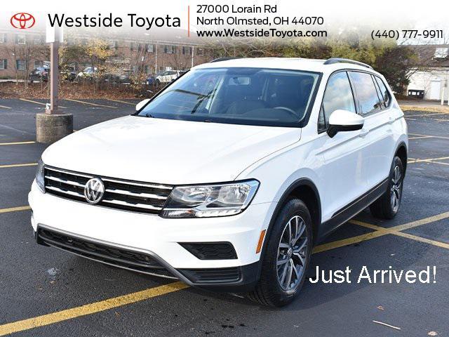 used 2021 Volkswagen Tiguan car, priced at $18,000