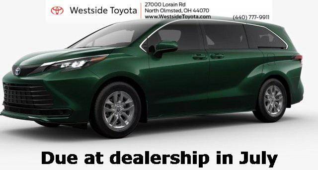new 2025 Toyota Sienna car, priced at $43,740