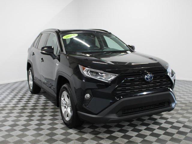 used 2021 Toyota RAV4 Hybrid car, priced at $29,500