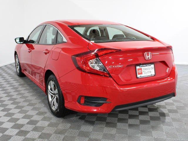 used 2017 Honda Civic car, priced at $15,000