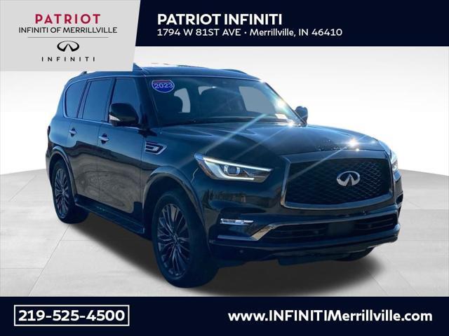 used 2023 INFINITI QX80 car, priced at $53,462