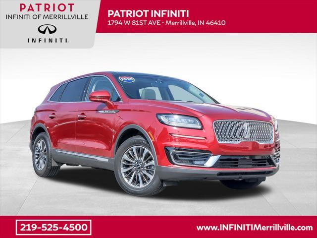 used 2020 Lincoln Nautilus car, priced at $26,694