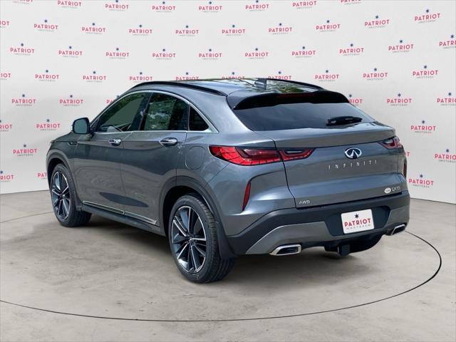 new 2025 INFINITI QX55 car, priced at $50,553