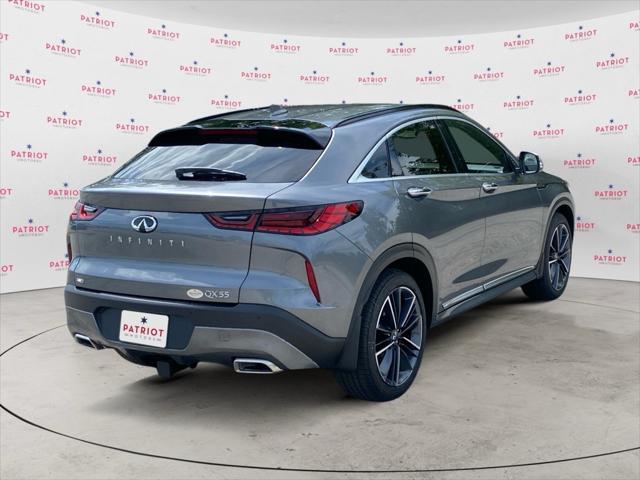 new 2025 INFINITI QX55 car, priced at $50,553