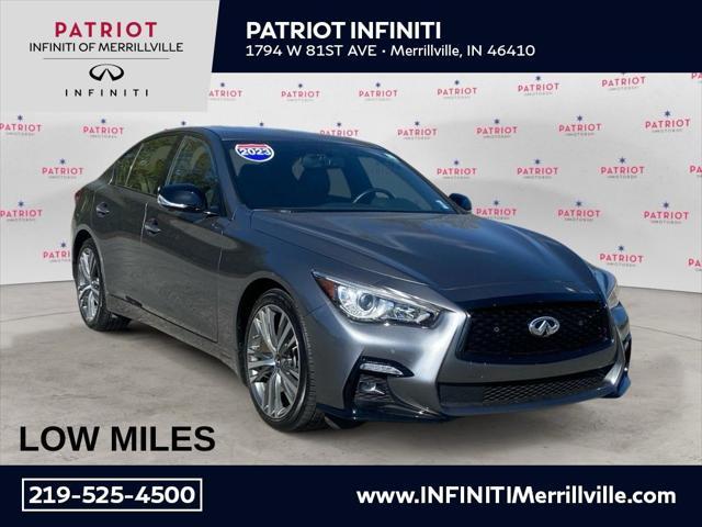 used 2023 INFINITI Q50 car, priced at $37,412