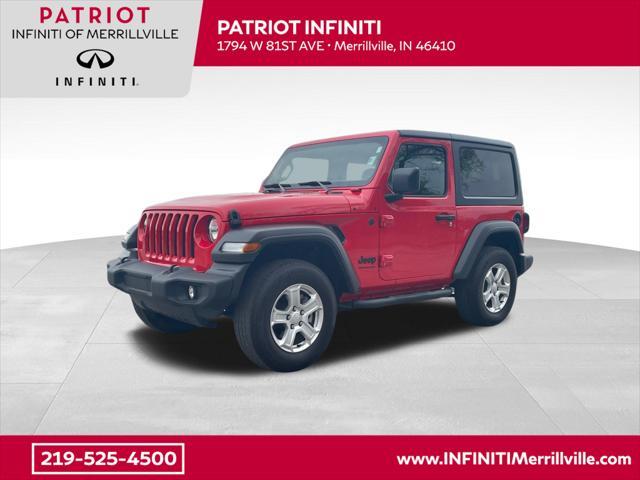 used 2022 Jeep Wrangler car, priced at $31,349
