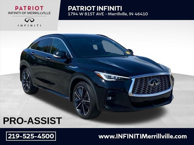 used 2022 INFINITI QX55 car, priced at $34,384