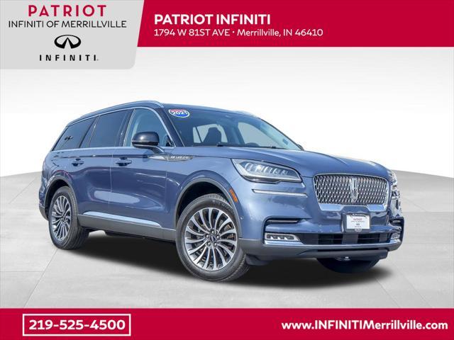 used 2021 Lincoln Aviator car, priced at $37,094