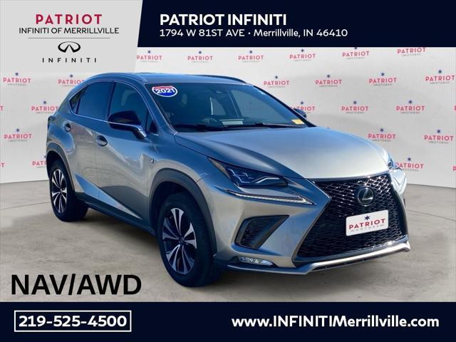 used 2021 Lexus NX 300 car, priced at $32,995