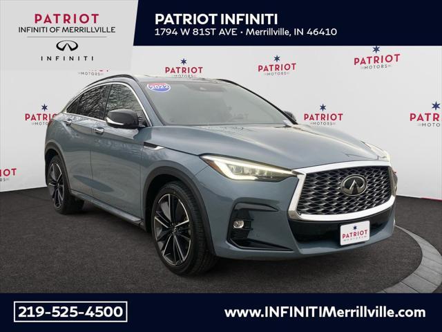 used 2022 INFINITI QX55 car, priced at $33,995