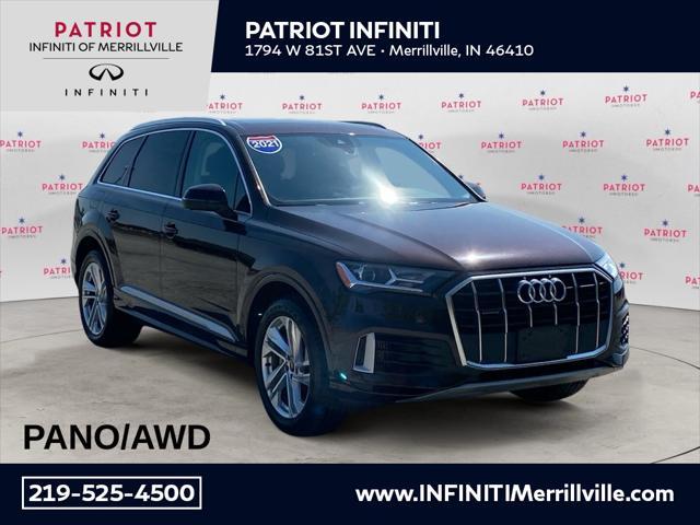 used 2021 Audi Q7 car, priced at $33,222