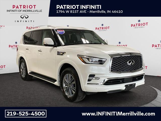 used 2022 INFINITI QX80 car, priced at $43,995