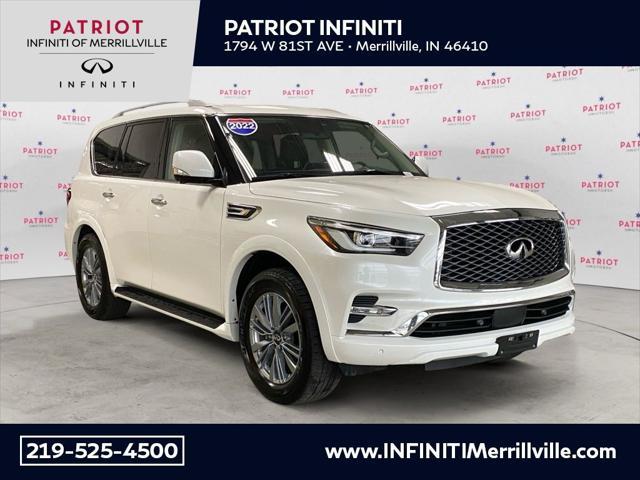 used 2022 INFINITI QX80 car, priced at $44,531