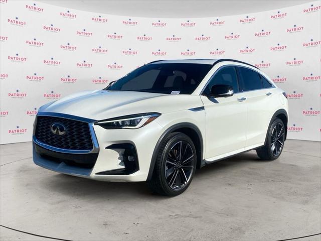 used 2022 INFINITI QX55 car, priced at $30,650