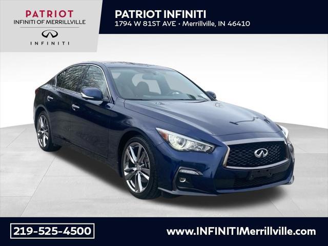 used 2021 INFINITI Q50 car, priced at $27,341