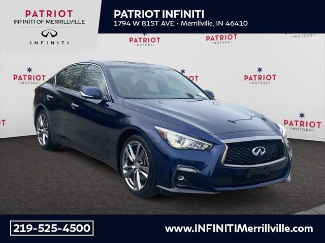 used 2021 INFINITI Q50 car, priced at $27,341