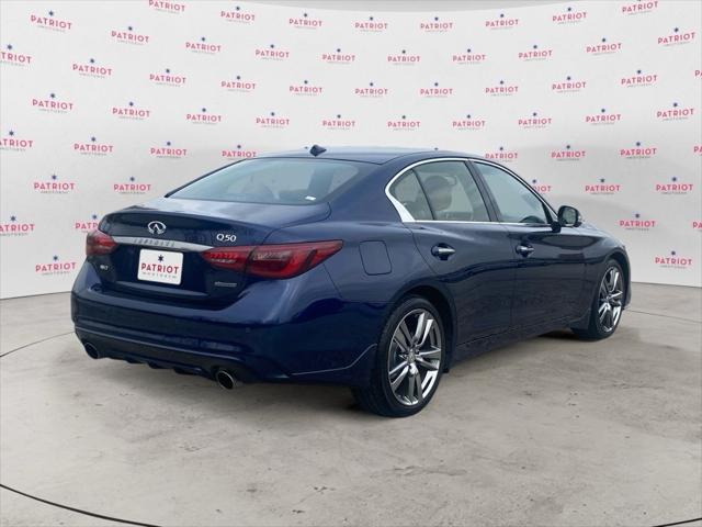 used 2021 INFINITI Q50 car, priced at $27,341