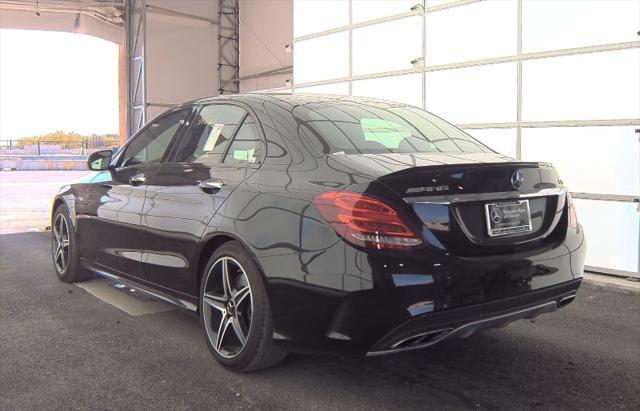 used 2018 Mercedes-Benz AMG C 43 car, priced at $31,468