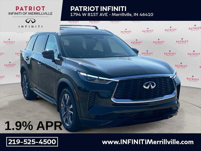 new 2025 INFINITI QX60 car, priced at $59,200