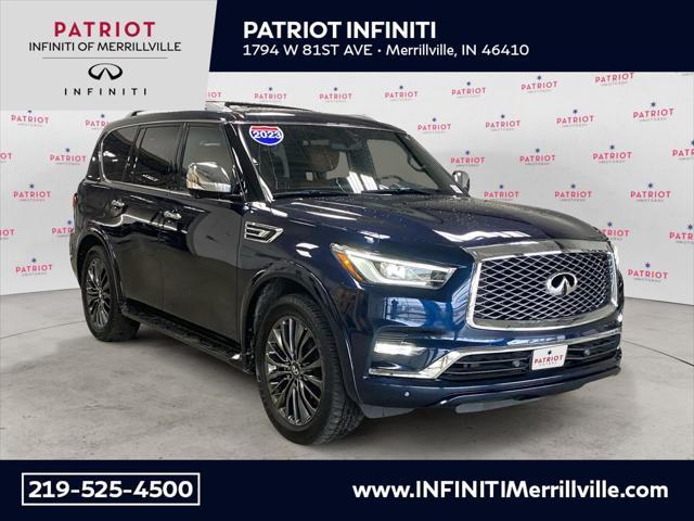 used 2023 INFINITI QX80 car, priced at $54,982