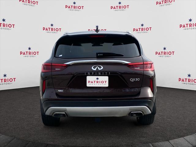 used 2021 INFINITI QX50 car, priced at $30,995