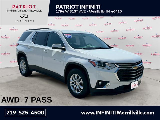 used 2021 Chevrolet Traverse car, priced at $25,394