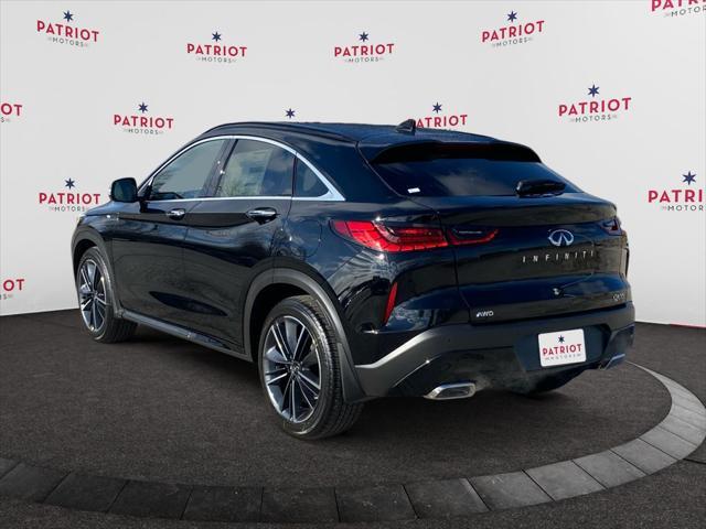 new 2025 INFINITI QX55 car, priced at $53,863