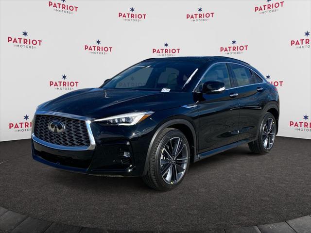 new 2025 INFINITI QX55 car, priced at $53,863