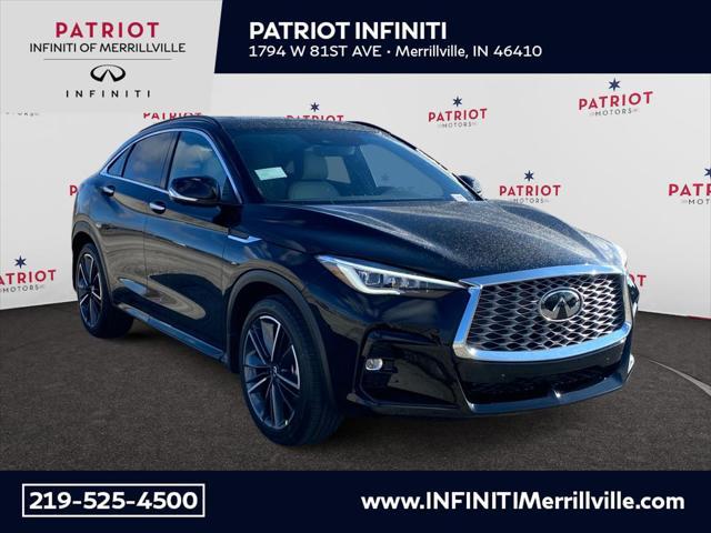 new 2025 INFINITI QX55 car, priced at $53,863