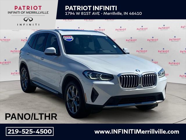 used 2024 BMW X3 car, priced at $34,654