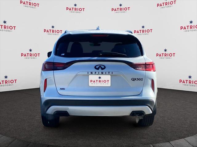 new 2025 INFINITI QX50 car, priced at $49,982