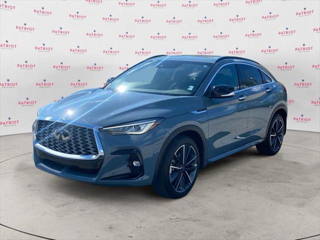 new 2025 INFINITI QX55 car, priced at $50,180