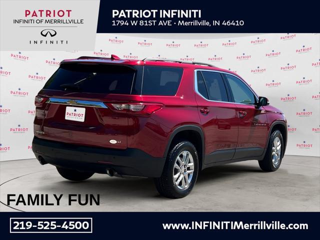 used 2020 Chevrolet Traverse car, priced at $23,994