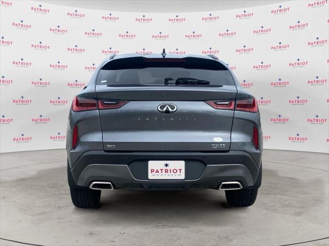 new 2025 INFINITI QX55 car, priced at $49,519