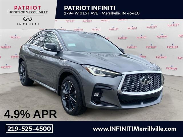 new 2025 INFINITI QX55 car, priced at $49,519