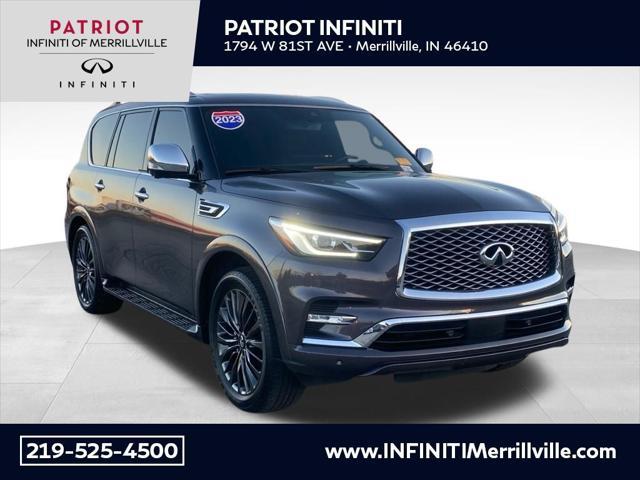 used 2023 INFINITI QX80 car, priced at $58,039