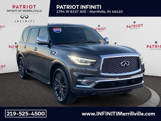 used 2023 INFINITI QX80 car, priced at $54,981