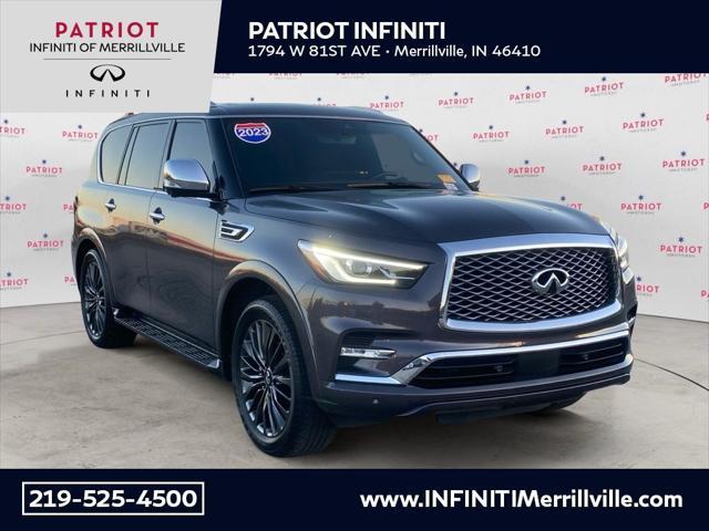 used 2023 INFINITI QX80 car, priced at $55,760