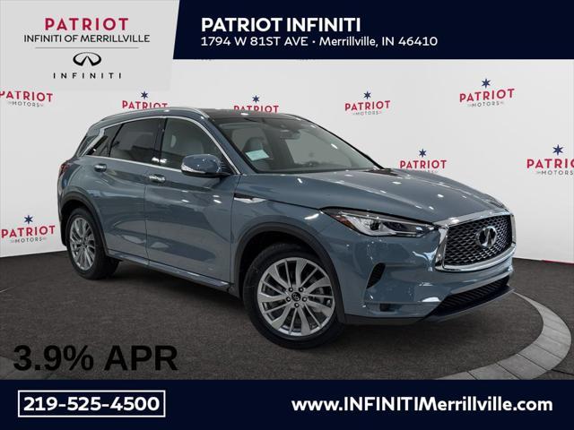 new 2025 INFINITI QX50 car, priced at $45,057