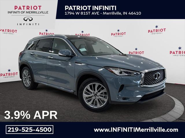 new 2025 INFINITI QX50 car, priced at $47,057