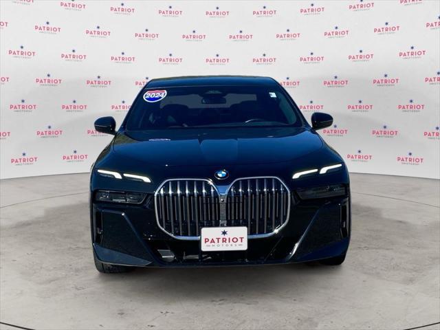 used 2024 BMW 740 car, priced at $75,673