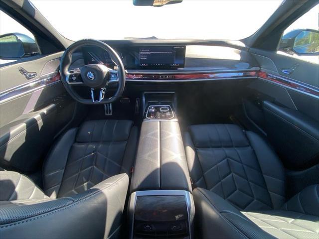 used 2024 BMW 740 car, priced at $75,673