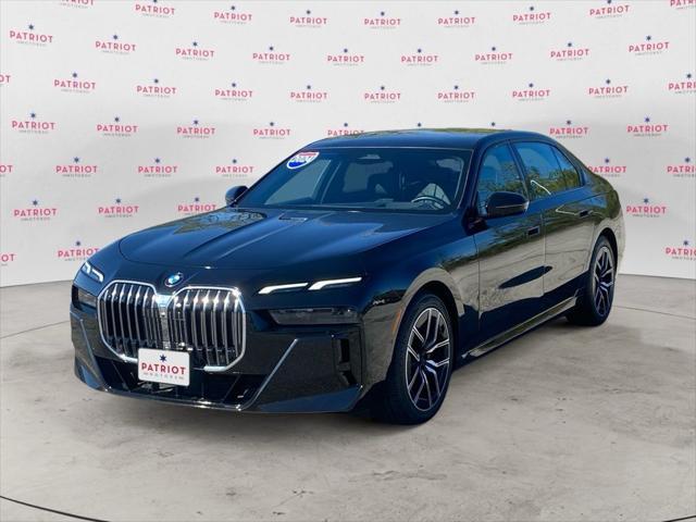 used 2024 BMW 740 car, priced at $75,673