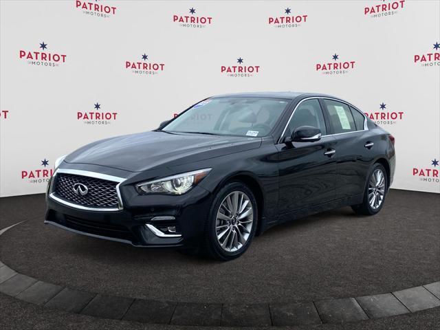 used 2022 INFINITI Q50 car, priced at $26,995