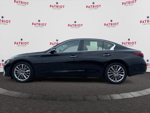 used 2022 INFINITI Q50 car, priced at $26,995