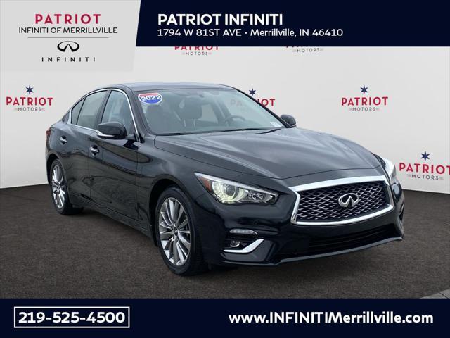 used 2022 INFINITI Q50 car, priced at $26,995