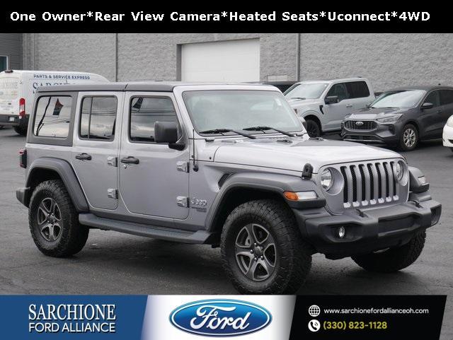 used 2018 Jeep Wrangler Unlimited car, priced at $22,500