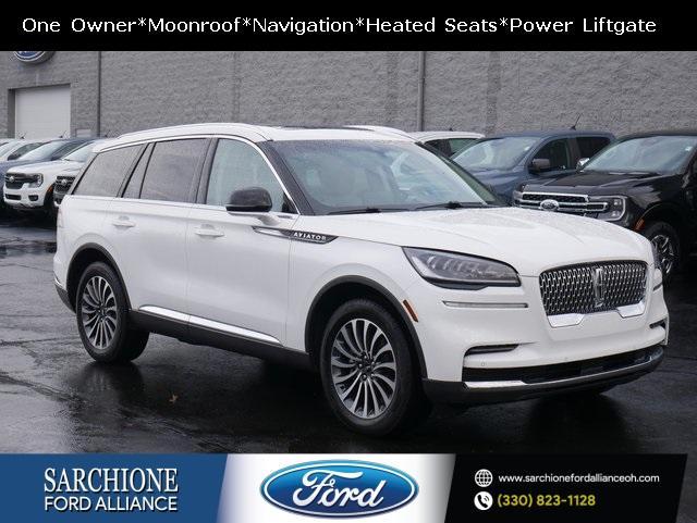 used 2023 Lincoln Aviator car, priced at $45,900