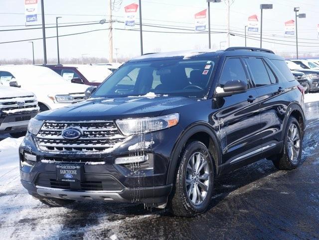 used 2021 Ford Explorer car, priced at $25,000